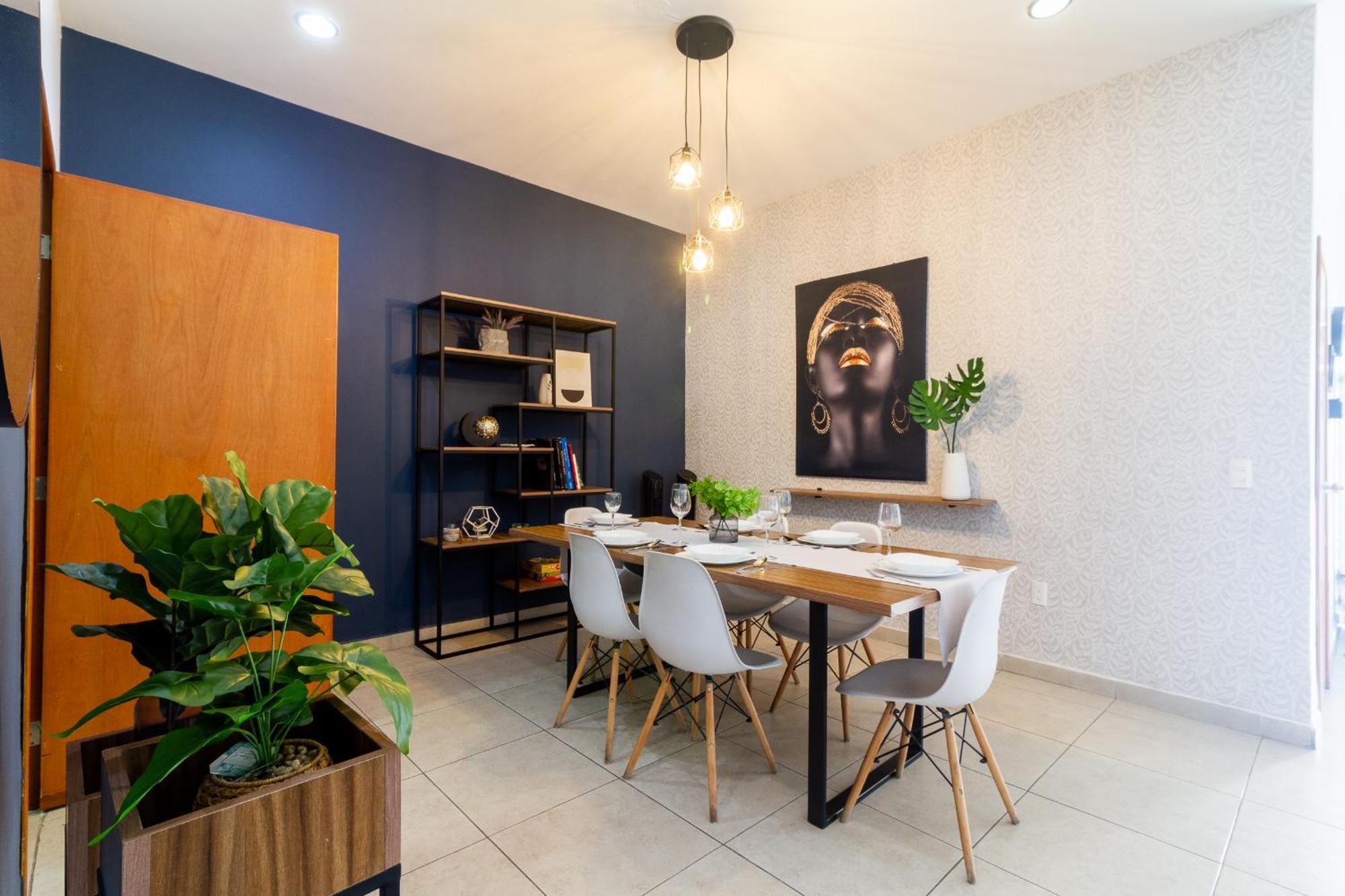 과달라하라 Casa Azul Turquesa Excelente Ubicacion Facturamos 빌라 외부 사진