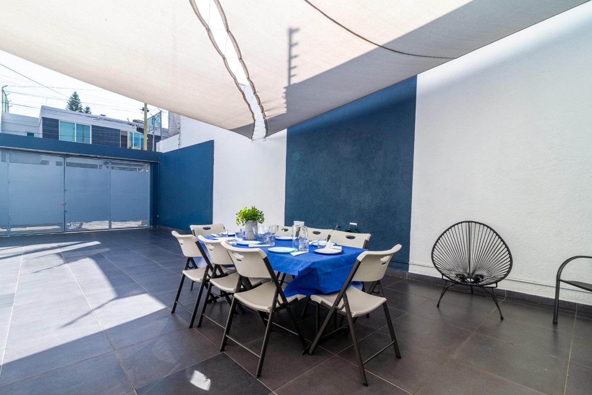 과달라하라 Casa Azul Turquesa Excelente Ubicacion Facturamos 빌라 외부 사진